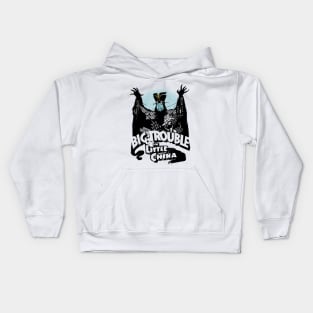 BLACK BIG TROUBLE IN LITTLE CHINA Kids Hoodie